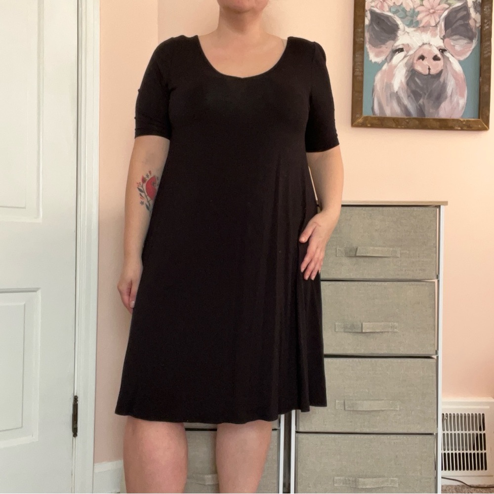Simple midi dress